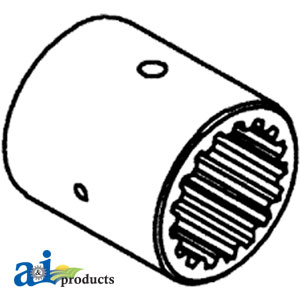 A-184341C2 COUPLING AXLE DRIVE SHAF 