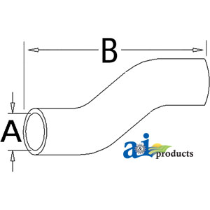 A-1861746M1 HOSE AIR CLEANER         
