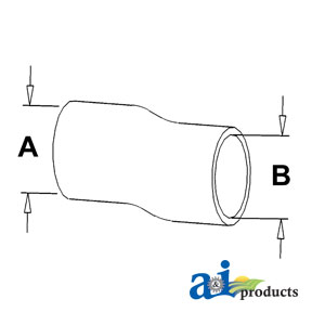 A-1884897M1 HOSE AIR CLEANER         