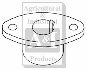 Ford / New Holland TRACTOR FLANGE-HYD-PUMP-DRIVE 