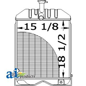 A-3599709M92 RADIATOR                 