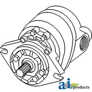 Ford / New Holland INDUSTRIAL/CONSTRUCTION PUMP-HYDRAULIC 