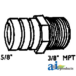 A-570-344 HEATER FITTING           