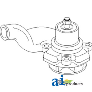 A-743065M91 WATER PUMP L/PULLEY