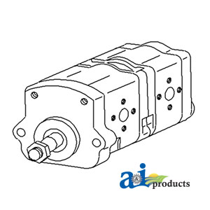 Renault INDUSTRIAL/CONSTRUCTION HYD-PUMP-ASSY 
