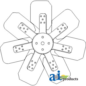 Ford / New Holland INDUSTRIAL/CONSTRUCTION FAN-7-BLADE 