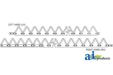 A-881-065 8'RH BLK SABERTOOTH BOLT 