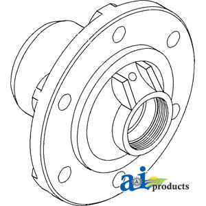 Ford / New Holland TRACTOR HUB-FRONT-WHEEL 