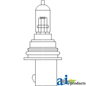 A-87302899 BULB HALOGEN; 45/65 WATT 