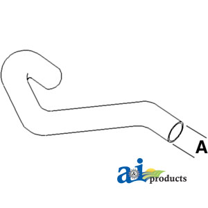 A-883680M1 HOSE AIR CLEANER         