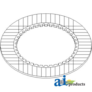Case-IH TRACTOR FRICTION-PLATE-TRANS- 