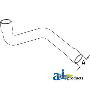 Ford / New Holland INDUSTRIAL/CONSTRUCTION RADIATOR-HOSE-LOWER 