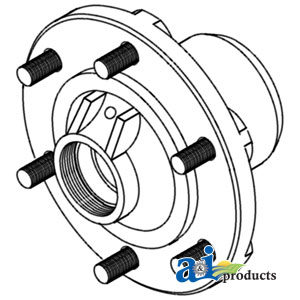 Ford / New Holland TRACTOR HUB-FRONT-WHEEL 