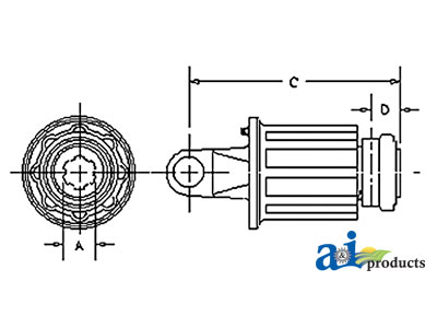 A-BP611239001 SA2 CLUTCH 1 3/8