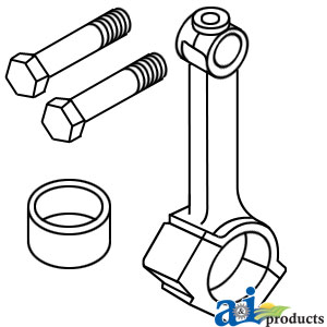 Melroe INDUSTRIAL/CONSTRUCTION BOLT-CONNECTING-ROD 