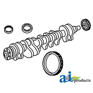 Clark INDUSTRIAL/CONSTRUCTION CRANK-SPLINED-NOSE-ROPE 