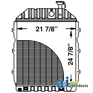 Ford / New Holland INDUSTRIAL/CONSTRUCTION RADIATOR 
