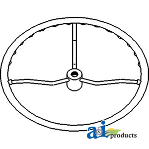 Ford / New Holland TRACTOR STEERING-WHEEL-15- 