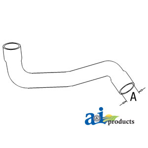 Ford / New Holland INDUSTRIAL/CONSTRUCTION RADIATOR-HOSE-LOWER 