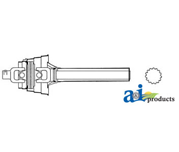 A-DC30005N UNIVERAL JOINT W/ SHAFT  