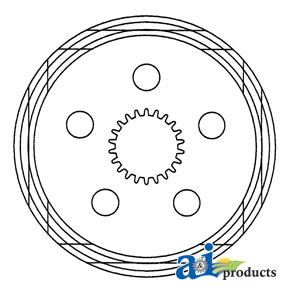 Ford / New Holland INDUSTRIAL/CONSTRUCTION BRAKE-DISC 