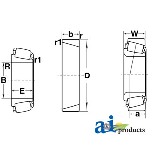 A-15119-I CONE TAPERED ROLLER