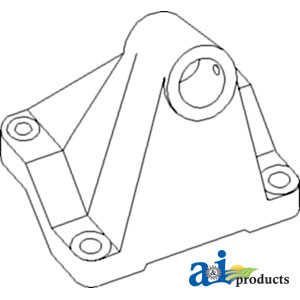 A-T13405 REAR SUPPORT FRONT AXLE  
